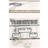 Tubertini Ami con Paletta da Pesca Ami Serie 10 12 Amo per Mare Trota Lago Fiume Surfcasting