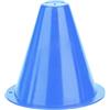 Alomejor 10 Pezzi Coni Sport per Calcio Pallavolo Allenamento Addestramento Blu Set Attivit¨¤ Sportive Traffico Ambientale Coni Allenamento Calcio