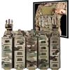 LZAQHMT Tasca Porta Caricatori Tattica per MP5/MP7 con Gancio Posteriore E Cinghie Elastiche Fissaggio - Accessorio per Gilet Caccia Airsoft(OD)