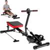 GartistGo Vogatore per la casa idraulica, 12 livelli di resistenza, capacità di carico 180 kg, per allenamento completo vogatore fitness