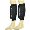 Krav Maga imbottitura pesante EVA nera Elastciated parastinchi, Nero , S