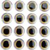 N\A NA 100 Pz 3D Olografico Esca Da Pesca Occhi Realistici Realistici Occhio di Lucca, Occhi Falsi Misure 6/8/10/12mm Per Fai Da Te Fai Da Te Pesca Attrezzature Artigianali, 12mm, Argento