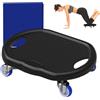 Generico Ab Roller Board, Silent Wheel Trainer, Home Workout Equipment, Smooth Rolling Base, Cushioned Support Mat, Ideal for Full Body Toning, Core Strength Training and Daily Gym