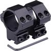 MyHaing Una Coppia di Anelli di Montaggio per cannocchiale da 30 mm Supporto per mirino Ottico Base a Coda di Rondine da 11 mm W Altezza Sella 14 mm