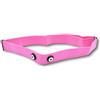 1neiSmartech Fascia Elastica Regolabile per Cardio Frequenzimetro Garmin Polare Wahoo Bryton Cinturino in Tessuto Premium in Nylon E Spandex con Attacco Sensori Distanza 45mm (Rosa)