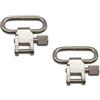 Gexgune Sling Swivels (2-Pack) 1.0 inch Rifle o Shotgun Sling Mountment Attachment (Silver)