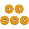 Baoblaze 5 Pezzi Boe Segnaletiche Acquatiche in PVC Giallo 10x10cm, Galleggianti per Attività Acquatiche e Pesca