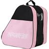 blloocod Borsa per Pattini da Ghiaccio Traspirante con Tracolla Regolabile, Borsone per Scarpe da Pattinaggio, per Pattini Quad e Pattini in Linea- Rosa