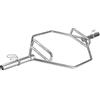 Diamond【BILANCIERE OLIMPICO ESAGONALE】 Shrug Bar Diamond | Deadlift & Powerlifting | Ø50 mm per Dischi Olimpici | Max Carico 200 Kg | Lunghezza 155 cm | Manicotti Ø50 mm | Molle Incluse
