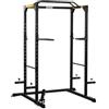 Dione - Squat Rack - Struttura in acciaio 50 x 50 mm - Fitness Power Rack Cage - Barra per trazioni