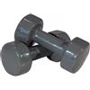 Generico Coppia Di Manubri In Vinile Da 1Kg Ognuno Manubri Pesi Palestra Fitness