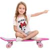 Kedia Skateboard, skateboard per bambini, skateboard a LED, con motivo unicorno