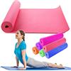 OUTLETISSIMO® TAPPETINO YOGA TAPPETO ROSA PILATES MATERASSINO FITNESS AEROBICA 173X61 SOFT