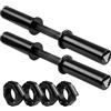 GORNATION Manubrio Regolabile fino a 100 kg con 2 Morsetti Magnetiche, Manubri per Allenamento a Casa, Dumbbell per Allenamento di Forza, Asta per Manubri Home Gym, Singolo/Set (Manubrio, Set di 2)