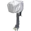 Lalizas Copertura per motore in PVC resistente, misura 1, argento, 2-5 CV, 39,9 x 24,9 x 32 cm
