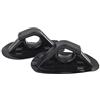 Milageto 2 Pezzi Fibbie a Gancio Porta Remi in Nylon per Barca Kayak Gommone Canoa