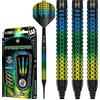 WINMAU Firestorm 18 Gram Softip Tungsten Darts Set with Flights And Stems (Shafts)