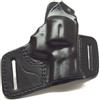 VEGA HOLSTER Fondina Vega cuoio da fianco F104 per revolver da 2,5 a 4 pollici NERO Destra