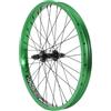 KHEbikes KHE Prism BMX ruota anteriore, 20 pollici, cerchione 38 mm, verde anodizzato, asse 10 mm, 36 fori