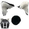 Genérico Casco con orecchie di gatto - Decorazione adesiva per casco | Orecchie di 3D - per sci moto - Accessorio per guida a casa per bambini e adulti