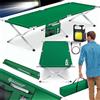 KESSER® Lettino da Campeggio, Letto Pieghevole con Borsa da Trasporto, Borsa Laterale e Luce da Campeggio, Portata Fino a 150 kg, Tessuto Oxford 600D, Lettino Portatile