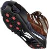 Grectek GT20 Leggero Ice Tacchetti,Ramponi da Ghiaccio Antiscivolo,per Scarponi Scarpe Winter Outdoor Camping Neve Pesca Caccia Camminare (L)