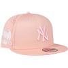 New Era 9Fifty Snapback Cappellino - New York Yankees Blush Rose, Rosa, Taglia unica