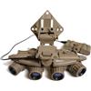 FMA Occhiali per visione notturna, modello GPNVG18, per softair paintball, non funzionanti, per caccia, cosplay, simulazione NVG L4G19, con supporto in plastica (DE)