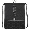 JUVENTUS Seven Juventus Sakky Bag, Nero, Zainetto Con Facile Chiusura Con Coulisse, Sacca Sportiva, Scuola, Palestra e Tempo Libero, Bambini e Ragazzi