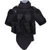 HXSZWJJ Interceptor Modular OTV Body Armor Tattiche Vest Outdoor Molle Hunting Vest for Airsoft Paintball Protector (Color : Noir)