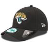 New Era Visiera Curvo NFL Jacksonville Jaguars The League 9Forty Nero / Oro / Bianca Regolabile Cappello da baseballs 55 - 61cm Dimensione Regolabile