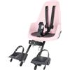 BOBIKE 8012500004 - Seggiolino anteriore GO MINI per biciclette con ruote da 26" a 29" adatto a bambini colori Rosa Cotton Candy