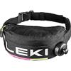 LEKI Marsupio Thermo Compact per bambini, colore: nero/rosa fluo giallo, Nero, taglia unica, Cross Country