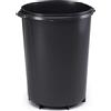 DURABLE Bidone cilindrico DURABIN® 40L , Nero, 1800519221