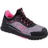 BETA Scarpa Antinfortunistica da Donna 0-Gravity 7352LG LEGGEREZZA STRAORDINARIA (Peso) Colore Grigio Inserti Rosa (Numeric_41)