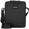 Calvin Klein Borsa a Tracolla Uomo Ck Must T Reporter Piccola, Nera (Ck Black), Nero (Ck Black), Taglia Unica
