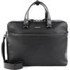 Calvin Klein borsa da ufficio cartella con scomparto per laptop Natural Laptop Bag W/Pocket CK Black nero