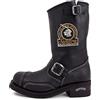 Sendra Boots - 3565 Stivaletto con tacco a punta tonda da uomo - Stile stivale Camper in nero - Stivali alla moda - 39