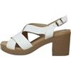 IGI&CO SANDALO DONNA PELLE WHITE 38 BIANCO