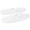 MOHOME Set da 100 Ciabatte Ospiti Monouso Pantofole in TNT Chiuse Bianca 22x11x0,8 cm Paia Taglia Unica Usa e Getta Ciabatte da Viaggio Salvaspazio Pantofole da Cortesia Hotel Alberghi B&B SPA