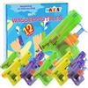 Magicat 12 Pistole ad acqua per bambini in 3 colori diversi | giocattoli per regali di feste di compleanno di ragazzi e ragazze | giocare in piscina, giardino, all'aperto