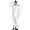 FIESTAS GUIRCA | Costume Capitano di Crociera Adulto (52-54/L) - Giacca, Cappello e Pantaloni - Costumi da Marinaio, Pilota e Militare per Halloween, Carnevale e Feste in Maschera