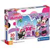 Clementoni - 20268 - Supercolor Puzzle - Disney Minnie - 30 Pezzi - Puzzle Bambini 3 Anni, Puzzle Cartoni Animati - Made In Italy