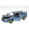 Motormax Subaru Impreza WRX STI 73330 Motormax 1:24, blu metallizzato
