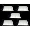 docsmagic.de 5 x 100 Double Mat Clear Card Sleeves Standard Size 66 x 91 - Transparente - Bustine - PKM MTG