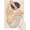 XCOFG Puzzles dipinto 1000 Pezzi Egon Schiele Rompicapo in Legno, Relax Puzzle museo, Giochi Rompicapo, Puzzle arte Per Giovani E Adulti Regali, Decorazioni Per La Casa