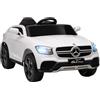 AIYAPLAY Auto elettrica per bambini Mercedes-Benz Concept GLC Coupe, 12 V, auto elettrica per bambini, con telecomando da 2,4 GHz, 2 motori elettrici con MP3 LED, musica clacson Softstart 3-5 km/h
