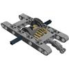 LEGO 10pc Technic FRAMED DIFFERENTIAL GEAR SET Kit Pack Chassis Part Piece Crawler Unimog Car Truck Joint Axle Frame Liftarm