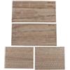 Courtieyeardceastea 1/35 Diorami Militari Carro armato Ponte di Legno Costruzione Modello Scena Accessori