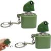 XKrmp Rechargeable Croaking Frog Keychain Toy - Keyboard Clicker Frog Fidget Toys, Colorful Lights & Satisfying Click Sounds, Fun & Portable Toy (#3)